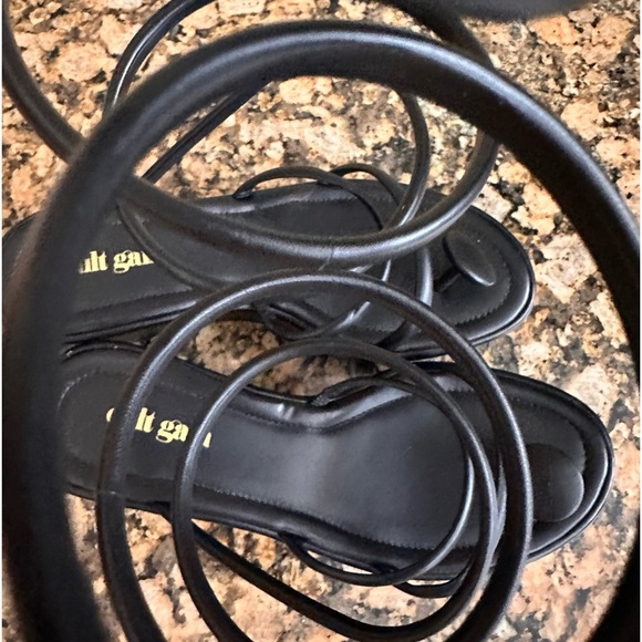 Cult Gaia Alba platform sandal black - Picture 7 of 10